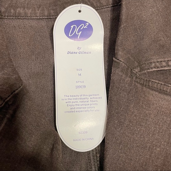 DG2 By Diane Gilman Denim jacket - Picture 4 of 11